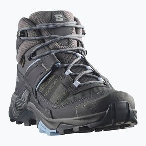 Női túracipők Salomon X Ultra 5 MID GTX asphalt/castlerock (X Ultra 5 MID GTX L45408600) kép
