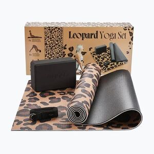 Jóga szett Myga Leopard Yoga Set brown (Leopard Yoga Set RY2672) kép