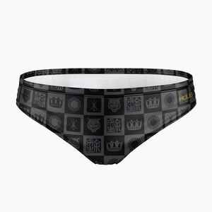 Férfi úszóalsó HUUB Brief Yee black/orange (Brief Yee BRIEFY) kép