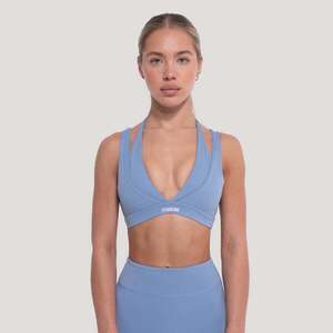 GymBeam Flow Sports Bra Azure kép