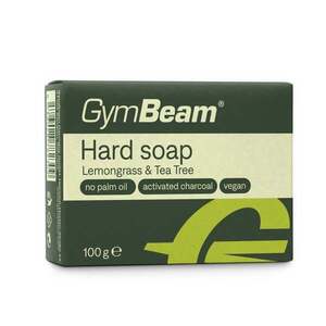 GymBeam Hard Soap Lemongrass & Tea tree oil 100 g kép
