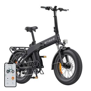 ENGWE EP-2 3.0 BOOST 250 W-os 20 hüvelykes elektromos kerékpár (fekete) kép