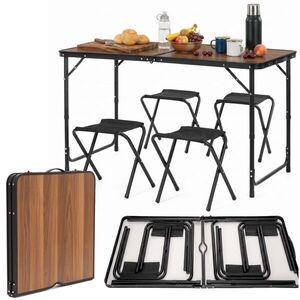 Cs0180 camping set table + chairs kép