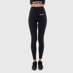 Női magasderekú leggings Grid - Iron Aesthetics, fekete kép