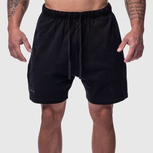 Férfi pamut short Iron Aesthetics Ambition, fekete kép