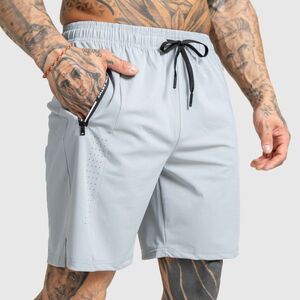 Férfi sportos short Iron Aesthetics Aero, szürke kép