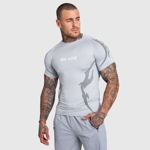 Férfi sportpóló Iron Aesthetics Titan, szürke kép
