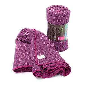 GRIP² jógatörölköző - Bi-color - Purple Aubergine - Bodhi kép
