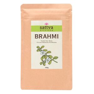 Gyógynövényes hajpakolás - Brahmi 100g - Sattva Ayurveda - KÖZELI LEJÁRAT kép