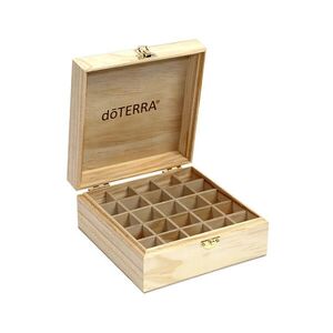 DoTerra logóval gravírozott fadoboz - doTERRA kép