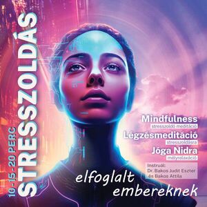 Dr. Bakos Judit Eszter - Bakos Attila: Stresszoldás | elfoglalt embereknek MP3 kép
