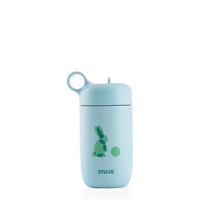 Gyerek acélkulacs 400 ml - Nyuszi - Equa kép
