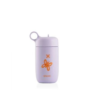 Gyerek acélkulacs 400 ml - Pillangó - Equa kép