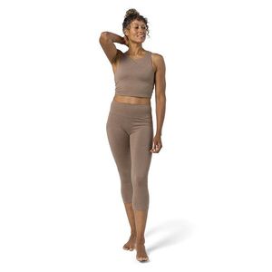 Manduka Dhara Capri női jóganadrág - Lions Mane Heather kép