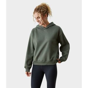 Manduka Half Moon Hoodie női kapucnis pulóver - Earth kép
