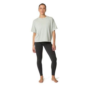 Manduka Connection Tee női organikus pamut cropped póló - Avian kép