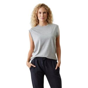 Manduka Warrior Tee női jóga póló - Heather Grey kép