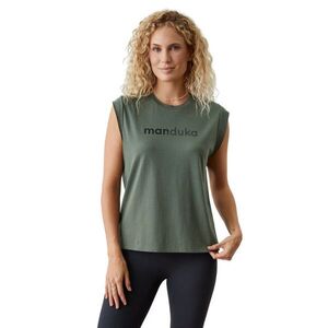 Manduka Warrior Tee női jóga póló - Earth kép