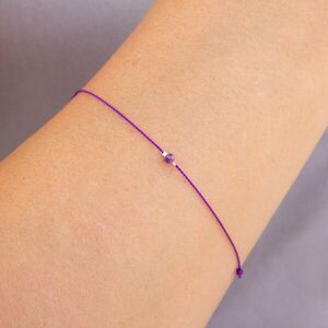Csakra karkötő - Amethyst - Crown Chakra (Purple) - Bodhi kép