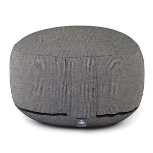RONDO Classic Dobby meditációs párna - black, spelt hull - Bodhi kép