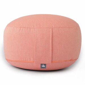 RONDO Classic Dobby meditációs párna - coral red, spelt hull - Bodhi kép
