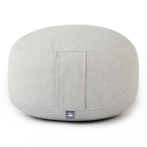 RONDO Classic Dobby meditációs párna - grey, spelt hull - Bodhi kép