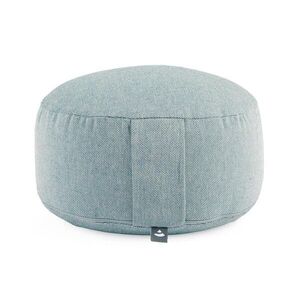 RONDO Classic Dobby meditációs párna - teal, spelt hull - Bodhi kép