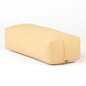 Salamba CLASSIC DOBBY jóga hengerpárna - sunny yellow, spelt hull - Bodhi kép