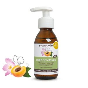 Pranarom Bio masszázsolaj - növényi olaj keverék 100 ml kép