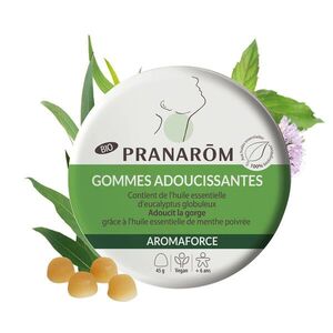 Pranarom AROMAFORCE Toroknyugtató pasztilla - Étrend-kiegészítő 45 g kép
