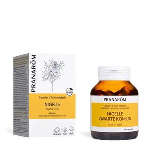 Pranarom Fekete kömény kapszula - bio 60 db kép