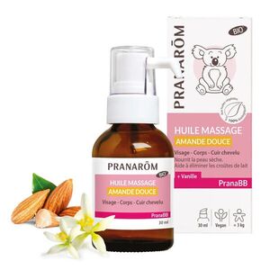 Pranarom Pranabb édes mandula masszázsolaj vaníliával 30 ml kép
