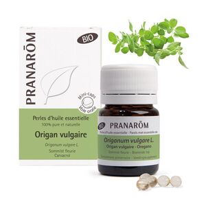 Pranarom Oregánó "gyöngy" - illóolaj tartalmú mini kapszula bio 60 db kép