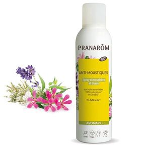 Pranarom Aromapic bio szúnyog és rovarriasztó spray légtérbe & ruhára 150 ml kép