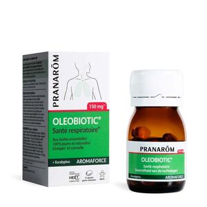 Pranarom AROMAFORCE OLEOBIOTIC® a légzőszervek egészségéért* 15 db kép