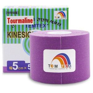 Temtex Tourmaline ibolya 5 cm-es kineziológiai szalag kép