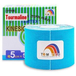 Temtex Tourmaline kék 5 cm-es kineziológiai szalag kép