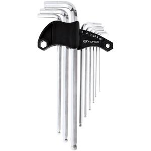 Force Profi 9 darabos imbuszkészlet, 1, 5-10 mm, tartóban kép