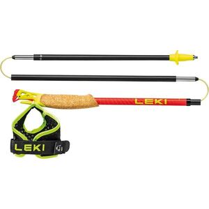 Leki Ultratrail FX.One Superlite, bright red-neonyellow-naturalcarbon, 105 cm kép