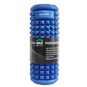 Kine-Max Professional Massage Foam Roller - Masszázshenger, kék kép