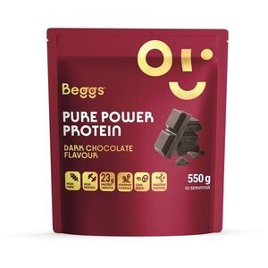 Beggs Pure Power Protein Dark Chocolate, 550 g kép