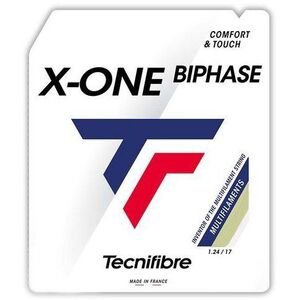 Tecnifibre X-One Biphase natural 12 m, 1, 24 mm kép