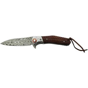 MaceMaker Tenacious Brown Sanmai Flip Knife kép