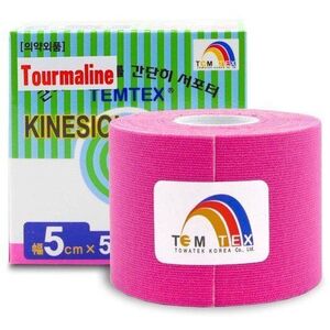 Temtex Tourmaline pink 5 cm-es kineziológiai szalag kép