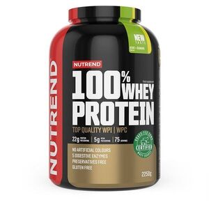 Nutrend 100% Whey Protein 2250 g, kiwi+banán kép