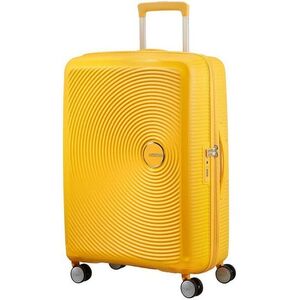 American Tourister Soundbox Spinner 77 EXP Golden Yellow kép