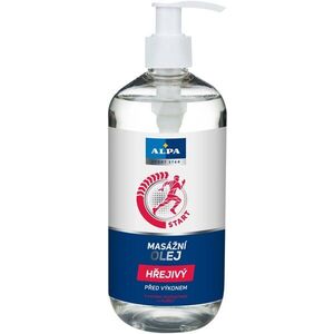 ALPA Melegítő masszázsolaj, 500 ml kép