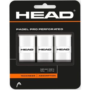 Head Padel Pro Perforated 3 darab, white kép
