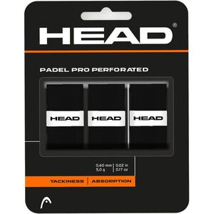 Head Padel Pro Perforated 3 darab, black kép