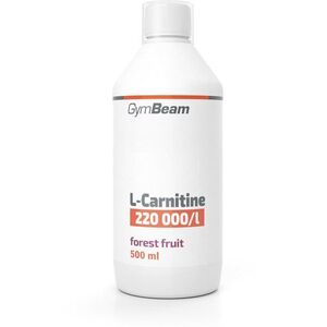 GymBeam zsírégető L-karnitin 500 ml, erdei gyümölcsökkel kép
